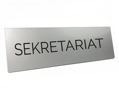 Durų lentelė Sekretoriatas, lipni - A serija