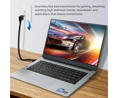 Dutevolns plonas cat 6 ethernet kabelis 90° kampu į kairę 0.5 m, itin plonas rj45 lan kabelis gigabitinis, skirtas mac, pc, maršrutizatoriui, ps4/5, (juodas)