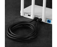 Dutevolns skysto silikono vielos cat 6 tinklo ethernet kabelis 2 m, itin lankstus ir plonas lan ethernet kabelis iki didelės spartos 10 gbit/s, 550 mhz, skirtas mac, pc, maršrutizatoriui, ps4/5 (juodas)