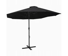 Dvigubas skėtis nuo Uv spindulių 460x270 juodas