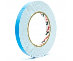 Dvipusė balta juosta roletams 19mm x 5m