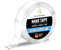 Dvipusė Nano Juosta: Stipri, Plaunama, Daugkartinio Naudojimo