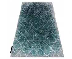 Dywany Uszczow Modernus kilimas De Luxe 160x220 cm žalias #gr4378