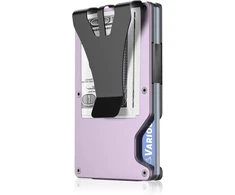 E-ink Air piniginė, piniginė su E Ink pritaikomu tekstu/pasidaryk pats paveikslėliu, personalizuota piniginė, Rfid blokuojantis kreditinių kortelių dėklas, minimalistinė priekinė kišenė, kreditinių kortelių dėklas, dovana vyrams/moterims (juoda), A02
