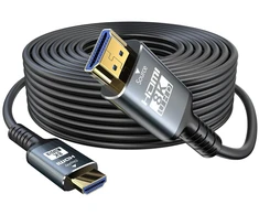 Eareyesail 8k Hdmi 2.1 kabelis 30m, 48gbps optinis Hdmi 2.1 kabelis, skirtas montuoti sienoje, Cl3 sertifikuotas, palaiko 8k@60hz/4k@120hz, Earc Dynamic Hdr, 3d, Vrr, suderinamas su Ps5/ps4/x-box/roku Tv/rtx3080/3090