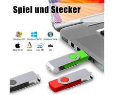 Eastbull Usb atmintinė 10 vnt., 32 Gb, sulankstoma, įvairių spalvų