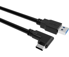 Easy Hood Usb C kabelis 5 m Usb 3.0 A į Usb C kabelį 90 laipsnių Usb 3.2 Gen Type C duomenų kabelis 4k 60hz vaizdo perdavimui, skirtas Sony A7iv A7r Iv A7iii A7riii Nikon Z6 Z7, Eos R Rp G7x Mark Iii Fuji X-t3 X-t4
