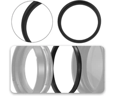 Ecsing 40 mm - 40.5 mm "step-up" žiedas objektyvo filtrams
