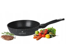 Edenberg Aukšta marmurinė keptuvė 22cm, nelimpanti, indukcijai