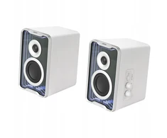 Kompiuterio kolonėlės Edifier Qr30 Aktyvūs kompiuteriniai garsiakalbiai Bluetooth 5.4 Usb Rgb 30w balti