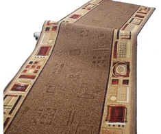 Edo kilimas/takelis 100x300cm su neslystančiu geliu Bodaga Brown