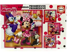 Educa Borrás Dėlionės: Minnie ir Mickey Laikini Pagalbininkai
