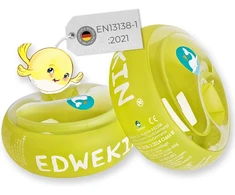 Edwekin® Vaikų plaukimo ratukai (1-6 m.) | Patvirtinta kokybė | Didelės oro kameros