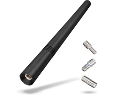 Eightwood automobilinė fm dab antena 14.2 cm universali stogo antena automobilio radijo antena trumpa su stipria fm/am/dab priėmimo funkcija