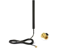 Eightwood Dab+ antena Smb adapteris automobilio radijo antenos lopas, montuojamas ant stiklo su Smb jungtimi 3 m 9.8 pėdos antena Rg174, skirta automobilių radijo imtuvams Pioneer Clarion Alpine Multi-way