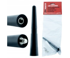 Automagnetola Einparts Universali automobilinė Am/fm antena, trumpas 9 cm strypas + adapteris M4/m5