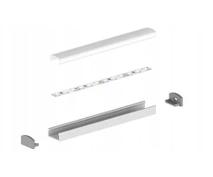 Ekoled Led lemputė spintai + jungiklis spintoms ir durims 100cm