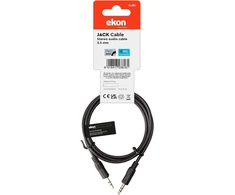 Ekon 3.5 mm rca jack kabelis, aux kabelis į 2 rca 1 metras, vyriškas stereo sistemai, garsiakalbiui, mikšeriui, nešiojamam kompiuteriui, ausinėms, mp3, ipod, išmaniajam telefonui, planšetiniam kompiuteriui