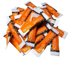 El Ático Sweet baltasis cukrus 200 cukraus lazdelių 6 gramų cukraus lazdelė kavai 200 vienetų