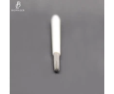 Elastingos vienkartinės 3rl adatos antakių tatuiruotėms 0.30mm microblading