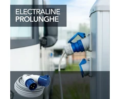 Electraline – 461470 Ip44 ilginamasis laidas, kabelis Fror 3 G1.5 10 m, kištukinis ir lizdinis Iec 220 V T 2p