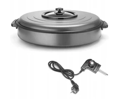 Elektrinė keptuvė kepimui ir skrudinimui 55cm 1600w - Hendi 239605