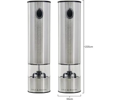 Elektrinis druskos ir pipirų malūnėlis Cole &amp; Mason 21 cm