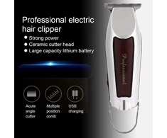 Elektrinis plaukų kirpimo mašinėlė profesionalus plaukų trimmeris įkraunamas usb elektrinis plaukų kirpimo aparatas plaukų modeliavimo skutimosi trimmeris usb
