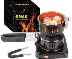 Elektrinis Rman anglies žiebtuvėlis 600w, 150cm laidas, nuimamas krepšelis