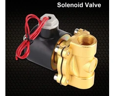 Ventiliatorius Elektrinis solenoidinis vožtuvas, 220 V Dn15 1/2 colio solenoidinis vandens vožtuvas, normaliai uždarytas elektrinis solenoidinis vožtuvas, cinko lydinio normaliai uždarytas pakaitinis vožtuvas vandeniui, orui, dujoms, alyvai