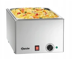 Elektrinis vandens bain marie reguliuojamas Gn 1/1 15 cm