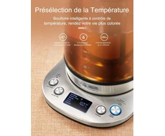 Elektrinis virdulys Fohere 2200w, 1.7l, su temperatūros kontrole ir pašildymo funkcija