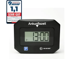 Elektroninis parkavimo diskas su vokišku Kba patvirtinimu | Elektrinis parkavimo laikmatis su baterija | Automatinis ir skaitmeninis | Automobilio aksesuarai, dovanos moterims ir vyrams