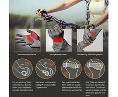 Elosis dviračio rankenos, guminės ergonomiškos dviračio vairo rankenos, neslystančios vairo rankenos 22 mm, skirtos Mtb Bmx dviračių sulankstomiems miesto dviračiams, paspirtuko rankenos