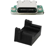 Emagtech 1 x Usb-c modifikacijos rinkinys Type-c modifikacija Usb-c įkrovimo prievadas Diy sąsajos modulis Type-c įkrovimo prievadas, suderinamas su Gameboy Advance Sp, suderinamas su Gba Sp