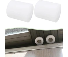 Emagtech plastikiniai ritinėlių guoliai be rutulinių guolių, 40x50 mm, 10 mm skylė, tinkami ratukams, kreipiamieji ratukai baldų gamybai, 2 vnt.