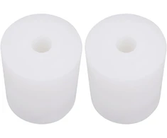 Emagtech plastikiniai ritinėlių guoliai be rutulinių guolių, 40x50 mm, 10 mm skylė, tinkami ratukams, kreipiamieji ratukai baldų gamybai, 2 vnt.