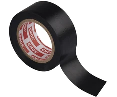 Emos pvc izoliacinė juosta, juoda, 10 vnt., 19 mm x 10 m, 0,13 mm juostos storis, lipni, didelis atsparumas tempimui ir naudojimo temperatūros diapazonas, atspari uv spinduliams, vandeniui atspari jungtis, be
