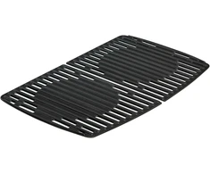 Enders® Explorer &amp; Urban Series 2 dalių ketaus grotelės su integruotu liepsnos dangteliu, optimalus šilumos sulaikymas ir paskirstymas, emaliuotas ketus #2077