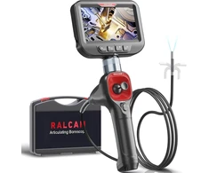 Endoskopinė kamera 6.2mm, 4.3" Hd, 360° valdoma