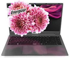 Energizer Energybook 15.6 colių Hd+ nešiojamas kompiuteris, Intel Celeron nešiojamas kompiuteris, 8 Gb Ram, 256 Gb Ssd, Uhd Graphics, Windows 11, Qwerty klaviatūra (inter), Usb 3.0, Hdmi