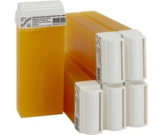 Epilwax vaško kasetės rinkinys su karšto vaško kasetėmis plaukų šalinimui, plaukų šalinimo vaškas, 100 ml, Roll-on papildymas 6 vnt. (1 pakuotė)