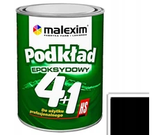 Epoksidinis gruntas 4+1 0.8l juodas + kietiklis 0.2l Malexim