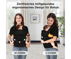Ergobaby Ergonomiška kūdikio nešioklė: patogi, reguliuojama, nuo gimimo iki 36 mėn.