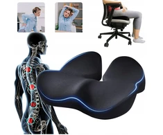 Ergonomiška pagalvė stuburgaliui, skirta biuro kėdei, automobiliui, 46 x 41 cm