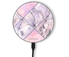 Ert group originalus ir oficialiai licencijuotas babaco indukcinis įkroviklis, pattern abstract 036 belaidžio įkrovimo stotelė 1 metras 10w micro usb kabelis