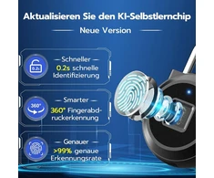 Eseesmart spyna su piršto atspaudu, išmani spyna su piršto atspaudu ir iwatch bluetooth programėle, elektroninė maža išmani spyna su piršto atspaudu spintelėms, sporto salei, biurui, namams, sodui, spintelei