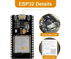 Esp32 esp32d esp32-wroom-32d kūrimo plokštė 2.4ghz dual-mode wifi + bluetooth dual cores mikrovaldiklio procesorius integruotas su antena rf stiprintuvu filtru ap sta ide, skirta arduino