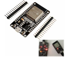 Esp32 wroom 32 kūrimo plokštė, universalus wifi + bluetooth+ bluetooth le mcu modulis, ble 4.2 br/edr, dviejų branduolių mikrovaldiklio procesorius 80-240 mhz, su freertos ir lwip