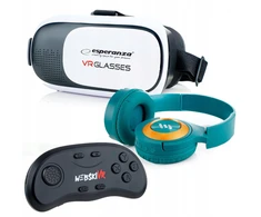Esperanza Puiki dovanos idėja Kalėdų seneliui virtualūs Vr 3d akiniai su valdikliu